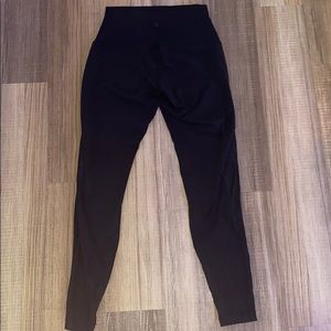 black sheer LULULEMON LEGGINGS